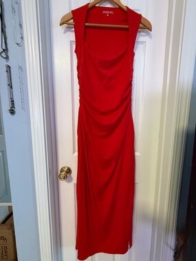 Abercrombie Red Maxi Dress
